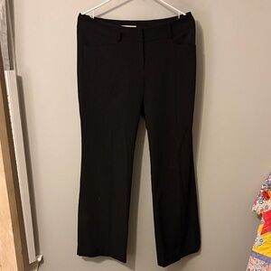 Michael Kors Black Pinstripe Suit Pants - Modern Fit